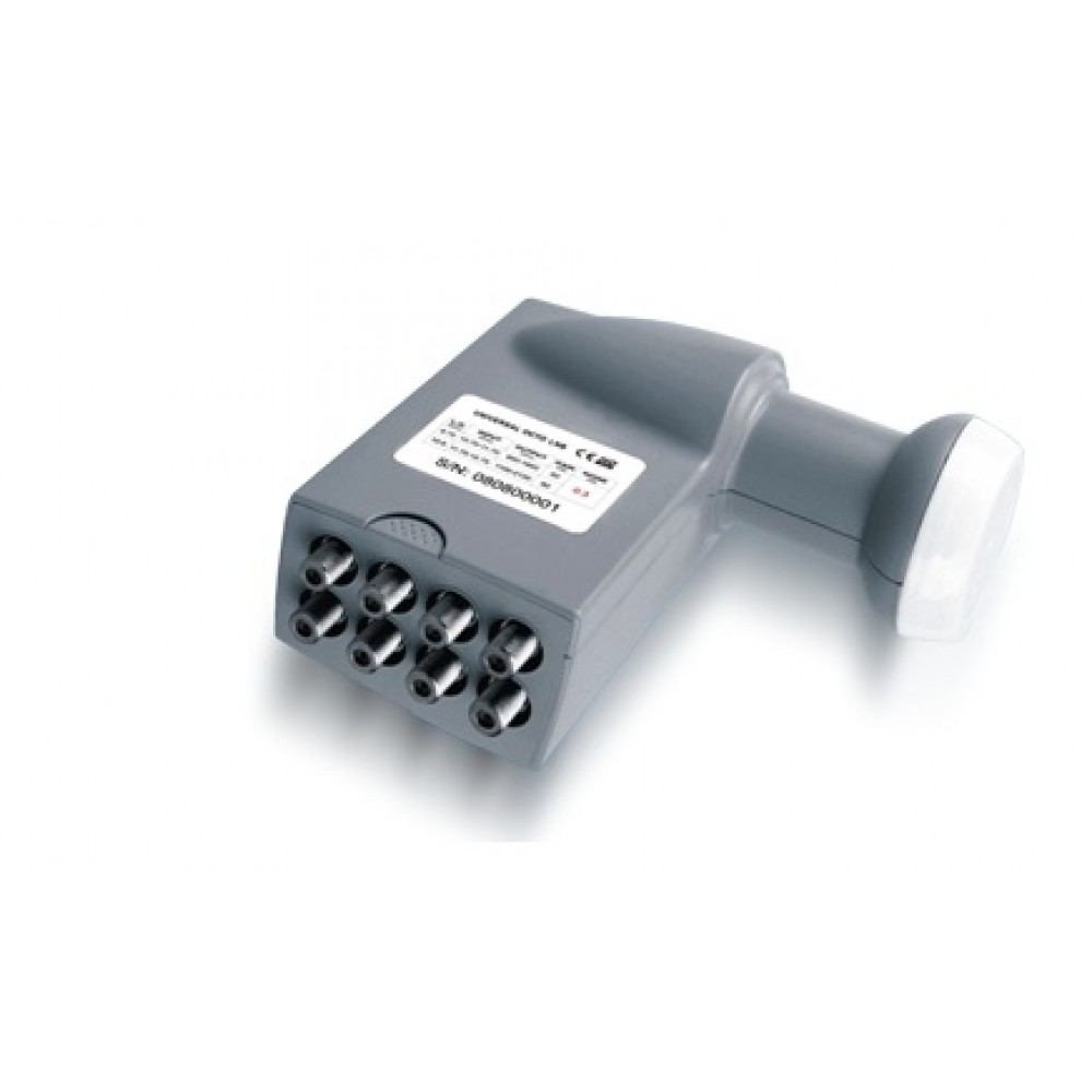 LNB Technomate Octo Universale 8 Uscite Per Sky HD E Freesat, Con Staffa, Banda Ku, Nuovo - Foto 4